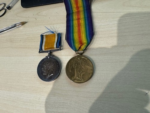 Wwi medal pair british - medal,