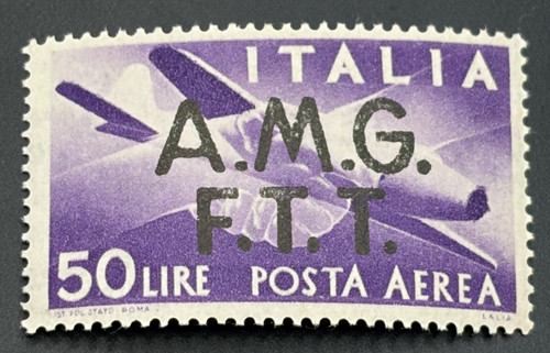 Italy stamp a m - stamp, #