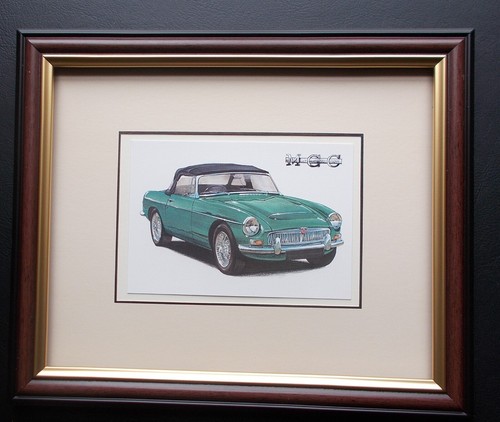 Print framed - m,