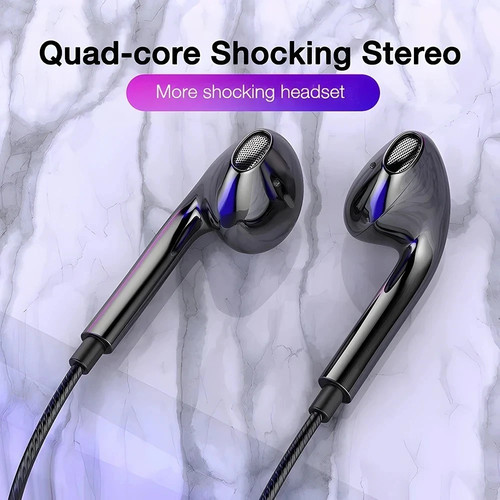Earphones wired headphones - earphones, in